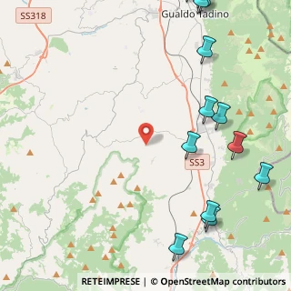 Mappa Località Lanciano, 06025 Nocera Umbra PG, Italia (6.55692)