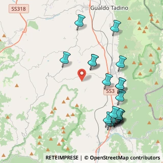 Mappa Località Lanciano, 06025 Nocera Umbra PG, Italia (4.86)