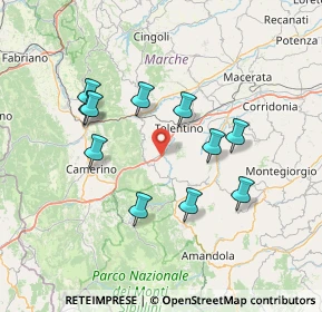 Mappa Via Bartolomeo Vanzetti, 62020 Belforte del Chienti MC, Italia (13.86909)