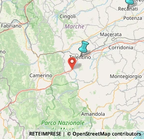 Mappa Via Bartolomeo Vanzetti, 62020 Belforte del Chienti MC, Italia (41.26)