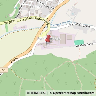 Mappa Via Alcide de Gasperi, 90/B, 06073 Corciano, Perugia (Umbria)