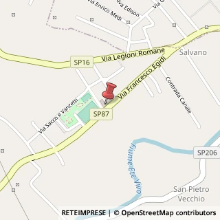 Mappa Via Francesco Egidi, 34, 63023 Fermo, Fermo (Marche)