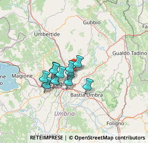 Mappa 06100 Colombella PG, Italia (9.24273)