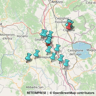 Mappa Via Poggio Saragio, 53045 Abbadia SI, Italia (12.47053)