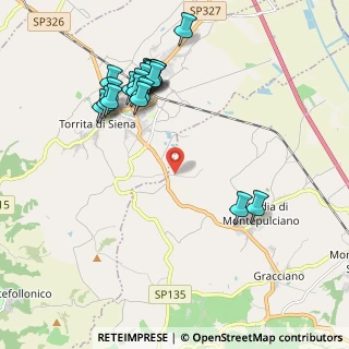 Mappa Via Poggio Saragio, 53045 Abbadia SI, Italia (2.2335)