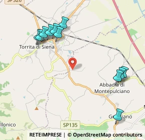 Mappa Via Poggio Saragio, 53045 Abbadia SI, Italia (2.46364)