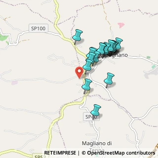 Mappa Via Colle Cerreto, 63833 Montegiorgio FM, Italia (0.8355)