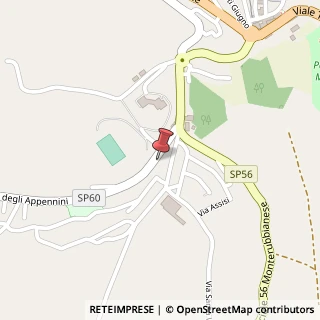 Mappa Via degli Appennini, 32, 63015 Fermo, Fermo (Marche)
