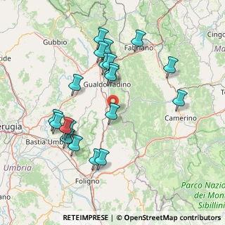 Mappa Frazione Poggio Parrano, 06025 Nocera Umbra PG, Italia (16.32)