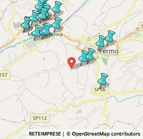 Mappa Via degli Appennini, 63900 Fermo FM, Italia (2.67684)