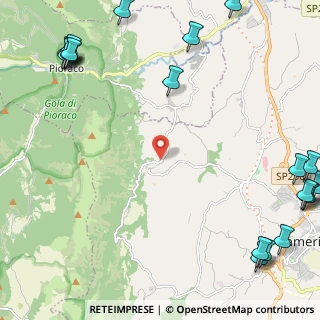 Mappa Località Perito, 62032 Camerino MC, Italia (3.83)