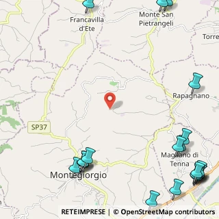 Mappa Unnamed Road, 63833 Montegiorgio FM, Italia (3.8825)