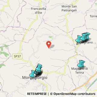 Mappa Unnamed Road, 63833 Montegiorgio FM, Italia (2.975)