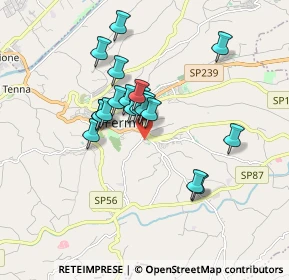 Mappa Via Patrizio Gennari, 63900 Fermo FM, Italia (1.406)