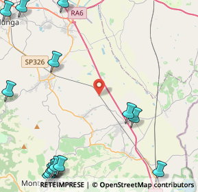 Mappa Via Fonte al Giunco, 53045 Montepulciano SI, Italia (7.25357)