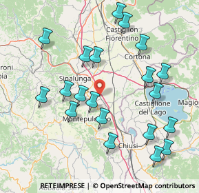 Mappa Via Fonte al Giunco, 53045 Montepulciano SI, Italia (17.7515)