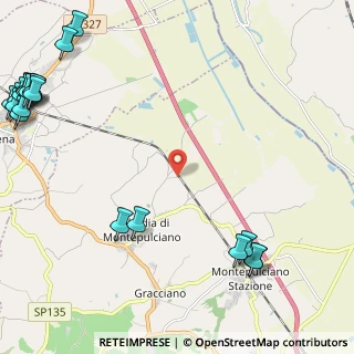 Mappa Via Fonte al Giunco, 53045 Montepulciano SI, Italia (3.7825)