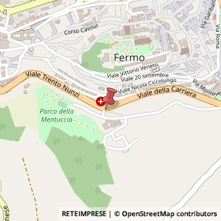 Mappa Viale della Carriera, 70, 63900 Fermo, Fermo (Marche)