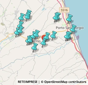 Mappa Via Raffaele Lucchi, 63900 Fermo FM, Italia (3.692)