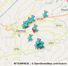 Mappa Via Raffaele Lucchi, 63900 Fermo FM, Italia (1.48286)