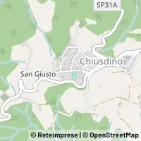 Map Chiusdino