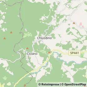 Mappa Chiusdino