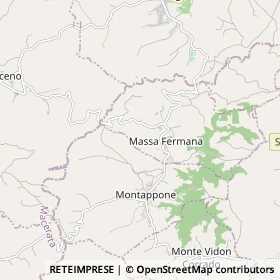 Mappa Massa Fermana