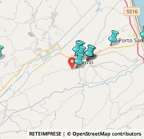 Mappa Via Sibilla, 63900 Fermo FM, Italia (3.76364)