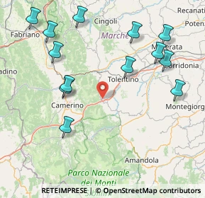 Mappa Località Case Sparse Borgiano, 62020 Serrapetrona MC, Italia (19.84538)