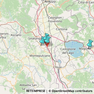 Mappa Autostrada del Sole, 53045 Montepulciano SI, Italia (38.50467)