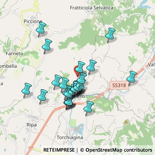 Mappa Strada Morate Giuliano, 06081 Assisi PG, Italia (1.64815)