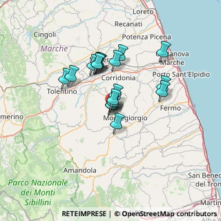 Mappa Via Grappo, 63834 Massa Fermana FM, Italia (10.09421)