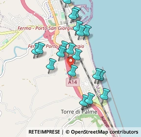 Mappa Contrada Abbadetta, 63900 Marina Palmense FM, Italia (0.9055)
