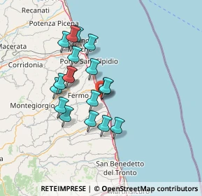 Mappa Contrada Abbadetta, 63900 Marina Palmense FM, Italia (12.15444)