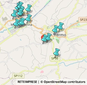Mappa Via S. Vicino, 63900 Fermo FM, Italia (2.52588)
