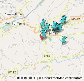 Mappa Via Giovanni della Verna, 63900 Fermo FM, Italia (1.3575)