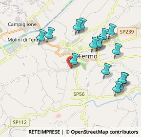 Mappa Via Giovanni della Verna, 63900 Fermo FM, Italia (2.18938)