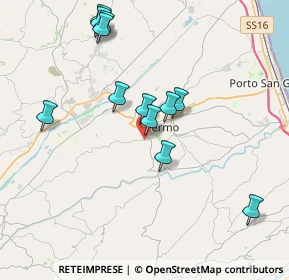 Mappa Via Giovanni della Verna, 63900 Fermo FM, Italia (3.875)