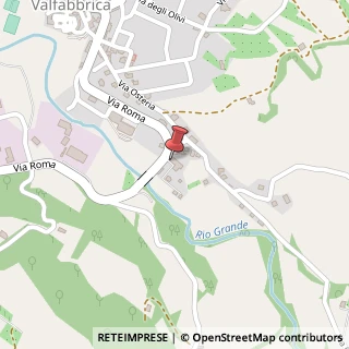 Mappa Via del Pioppo, 1, 06029 Valfabbrica, Perugia (Umbria)