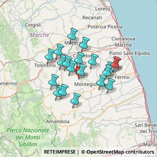 Mappa Via Bresciano, 63834 Massa Fermana FM, Italia (11.354)