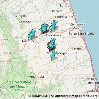 Mappa Via Bresciano, 63834 Massa Fermana FM, Italia (8.47625)