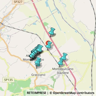 Mappa Via 8 Settembre, 53045 Montepulciano SI, Italia (1.557)
