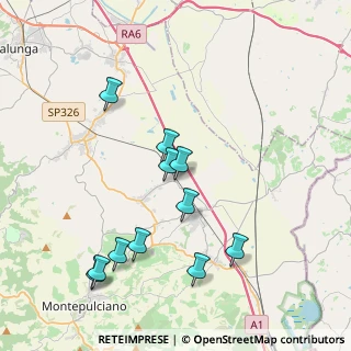 Mappa Via 8 Settembre, 53045 Montepulciano SI, Italia (4.14818)