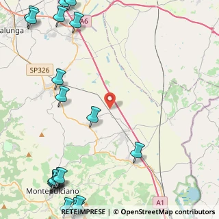Mappa Via 8 Settembre, 53045 Montepulciano SI, Italia (7.6795)