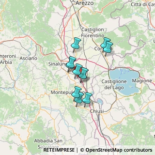 Mappa Via 8 Settembre, 53045 Montepulciano SI, Italia (9.07455)
