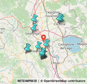 Mappa Via 8 Settembre, 53045 Montepulciano SI, Italia (13.33933)