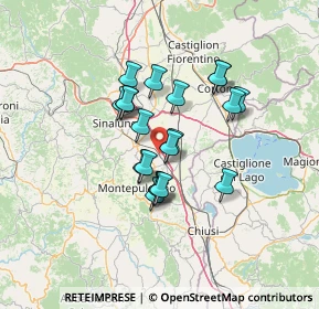 Mappa Via 8 Settembre, 53045 Montepulciano SI, Italia (10.621)