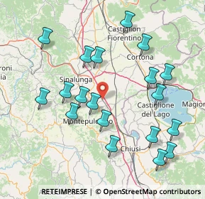 Mappa Via 8 Settembre, 53045 Montepulciano SI, Italia (17.34158)