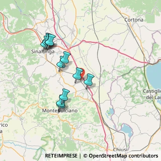 Mappa Via 8 Settembre, 53045 Montepulciano SI, Italia (7.39417)