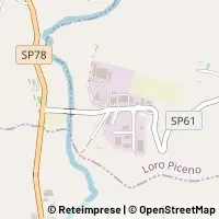 Map Loro Piceno
